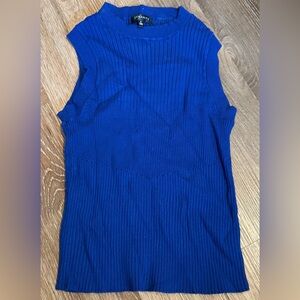 Dynamite Royal Blue Ribbed Camisole